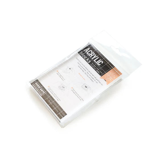 Hero Arts 3" x 4.5" Acrylic Block
