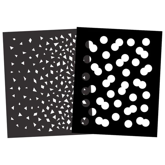 Hero Arts Confetti Stencil Pair