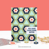 Concord & 9th Hexie Bloom Inlay Die