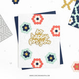 Concord & 9th Hexie Bloom Inlay Die