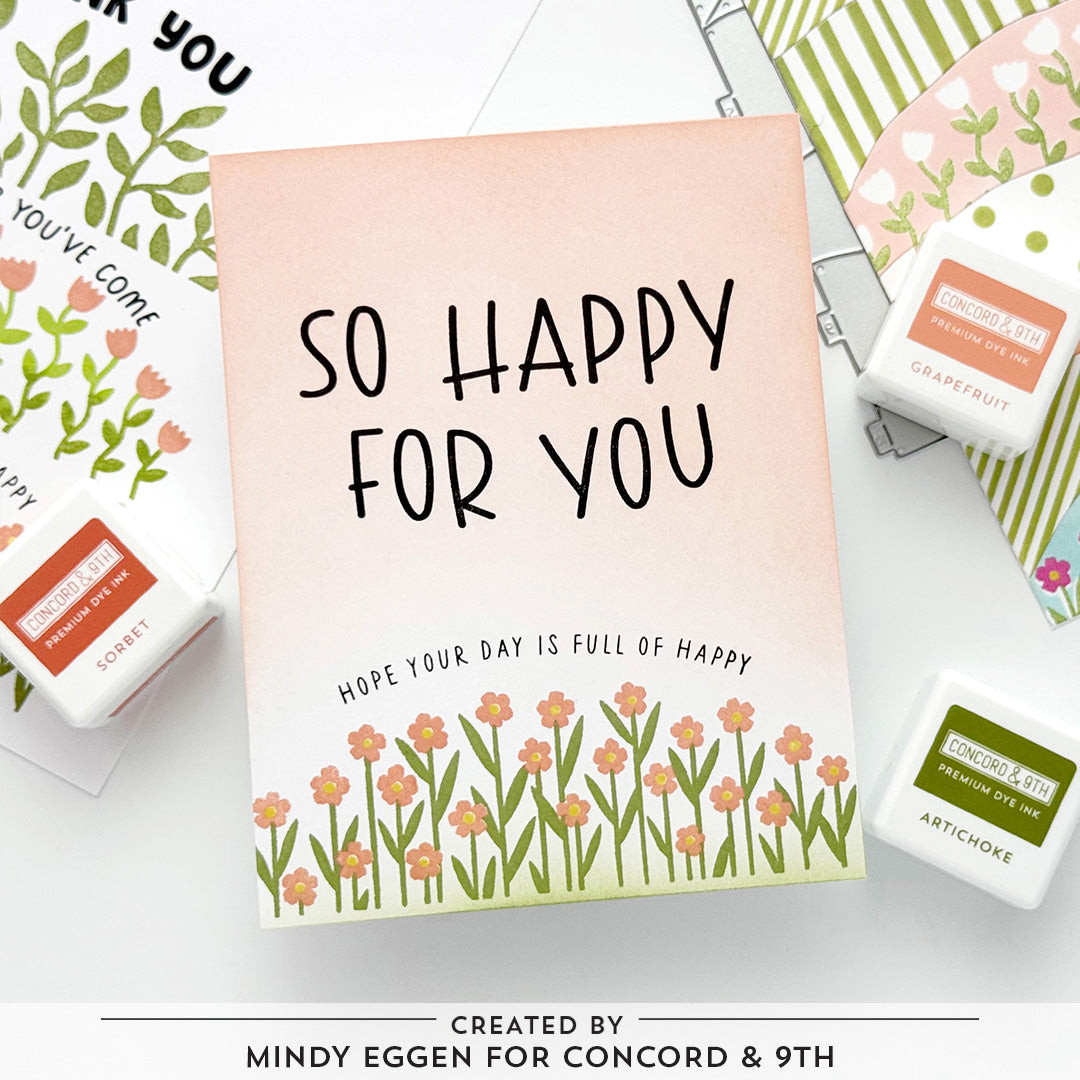 Concord & 9th Hillside Stencil Set (2 qty; 4.75 x 6)