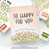 Concord & 9th Hillside Stencil Set (2 qty; 4.75 x 6)