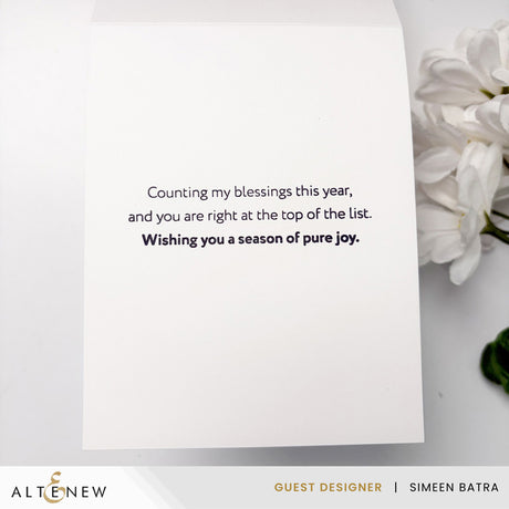 Altenew Holiday Messages Stamp Set