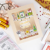 Pinkfresh Studio Treasured Greetings press plate