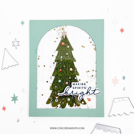 Concord & 9th Holiday Home Stamp Set (4 x 8) & Die Bundle