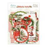 Mintay Holly Jolly 6x8 Inch Paper Elements (27 pcs) (MT-HOL-LSCE)