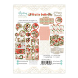 Mintay Holly Jolly 6x8 Inch Paper Elements (27 pcs) (MT-HOL-LSCE)