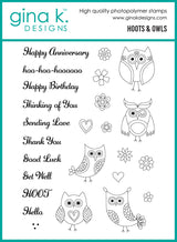 Gina K Designs BUNDLE- Hoots and Owls