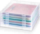 Crafty Trails Stackable 12"x 12" Paper Storage Organizers 4 Pack Postage as per actuals