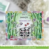 Lawn Fawn LF3617 - Lawn Cuts - Bamboo Forest Backdrop:
Landscape Dies