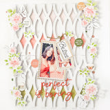 Pinkfresh Studio Twist Pattern press plate / Die Bundle