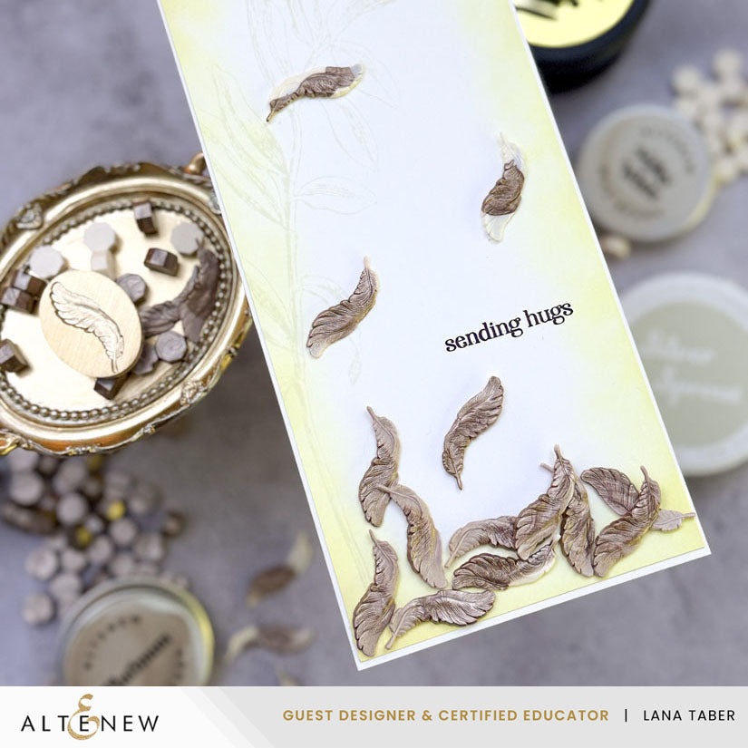 Altenew Graceful Feather Wax Seal Stamp