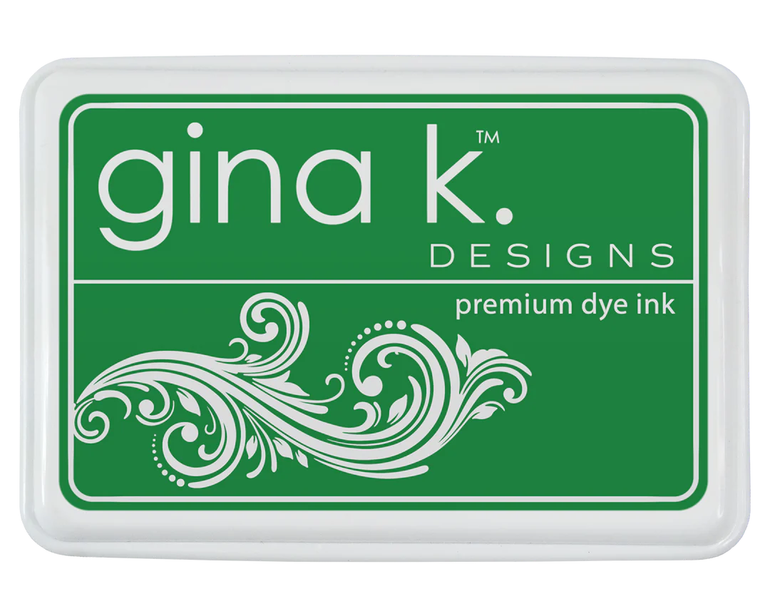Gina K Designs INK PAD- Kelly Green