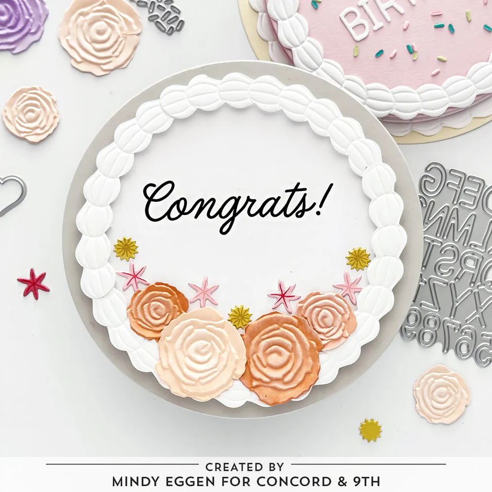 Concord & 9th Icing on the Cake Stamp Set & Die Bundle