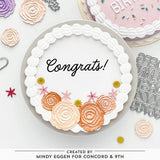 Concord & 9th Icing on the Cake Stamp Set & Die Bundle