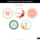 Concord & 9th Icing on the Cake Embossing Folder