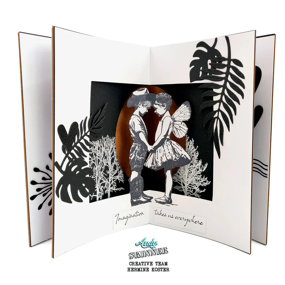 Katy Sue Designs Andy Skinner Imagination Pre Cut Rubber Stamp Set – Andy Skinner