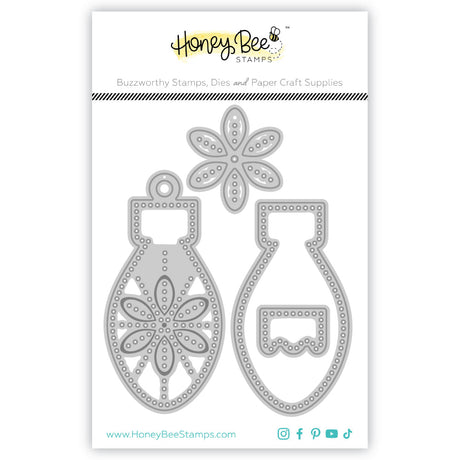 Honey Bee Stamps In Stitches: Ornament - Honey Cuts - Stand-Alone Dies