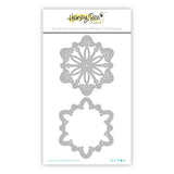 Honey Bee Stamps In Stitches: Snowflake - Honey Cuts - Stand-Alone Dies
