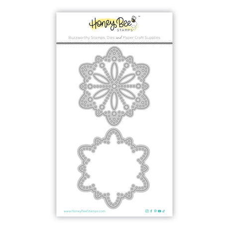 Honey Bee Stamps In Stitches: Snowflake - Honey Cuts - Stand-Alone Dies