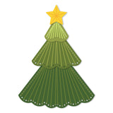 Honey Bee Stamps In Stitches: Christmas Tree - Honey Cuts - Stand-Alone Dies