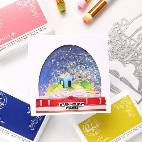 Pinkfresh Studio Nature's Narrative die & Stencil Bundle