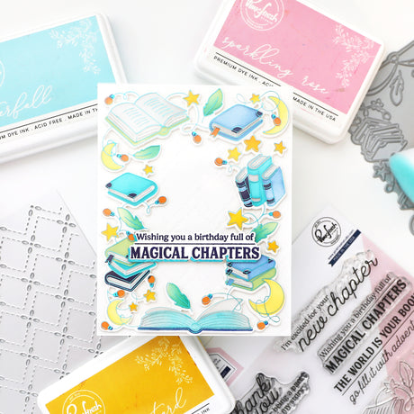 Pinkfresh Studio Twilight Tales stamp, Stencil & Die Bundle