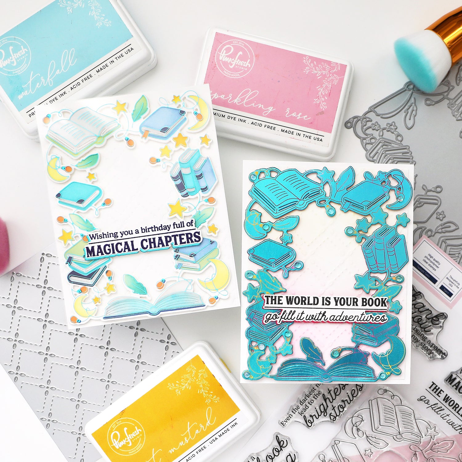 Pinkfresh Studio Petal Trellis coverplate die