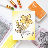 Pinkfresh Studio Bloom & Buds Stamp / Die / Stencil Bundle