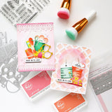 Pinkfresh Studio The Stitch Edit: Notion Story die / Stencil Bundle