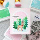 Pinkfresh Studio The Shelf Edit: Magic of the Season stamp/ Die/ Stencil Bundle