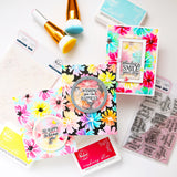 Pinkfresh Studio Petal Pop stencil