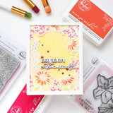 Pinkfresh Studio Bloom & Buds Stamp / Die / Stencil Bundle
