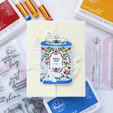 Pinkfresh Studio Dragonfly Dreams stencil stamp and die