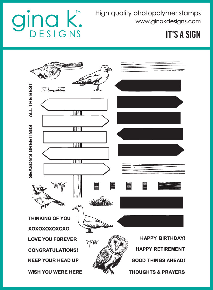 Gina K Designs Bundle – It's a Sign