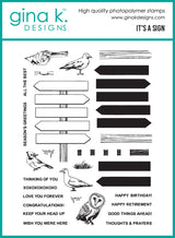 Gina K Designs Bundle – It's a Sign