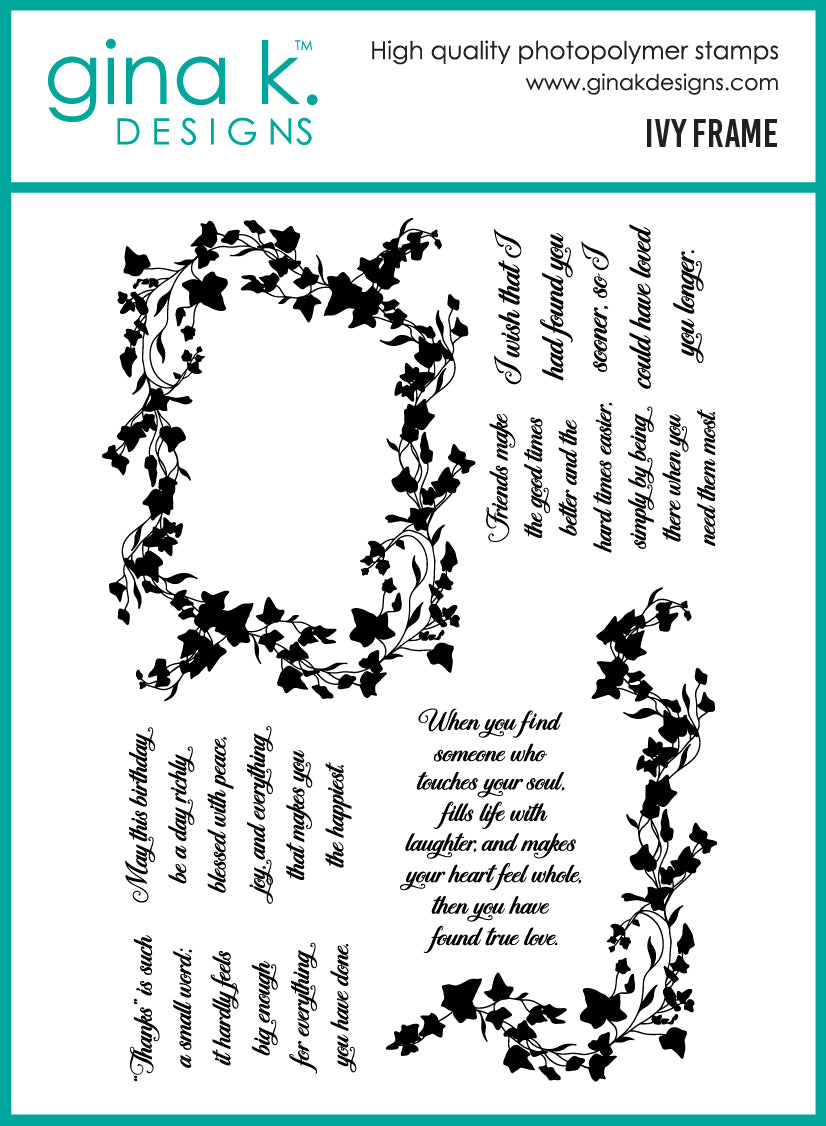 Gina K Designs Bundle - Ivy Frame