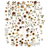 49 & Market Country Heart Cafe Laser Cut Wildflowers - JCH-36381