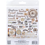 49 & Market Country Heart Cafe Chipboard Assortment - JCH-36411