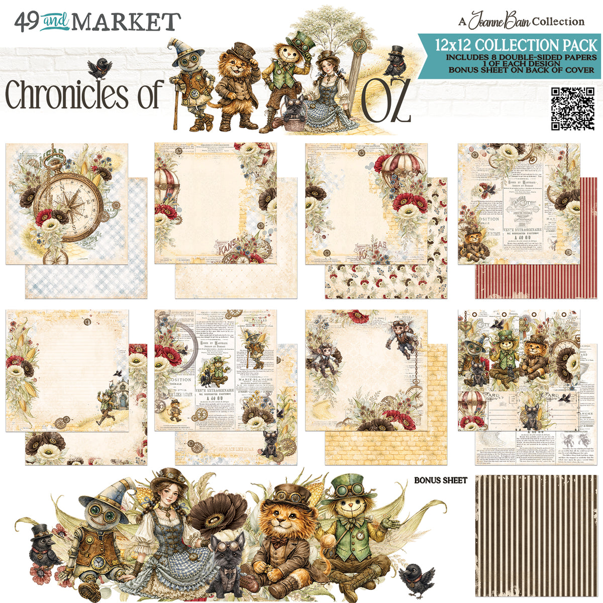 49 & Market Chronicles of Oz 12x12 Collection Pack - JCO-38279