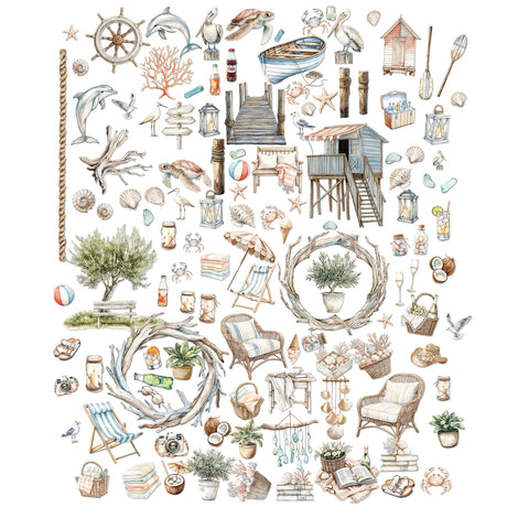 49 & Market Coastal Soul Laser Cut Elements - JCS-36954