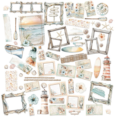 49 & Market Coastal Soul Die-Cuts Elements - JCS-36978