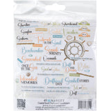 49 & Market Coastal Soul Chipboard Set - JCS-36992