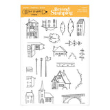 Spellbinders Little Lodgings Clear Stamp Set by Josh Griffiths Studio
