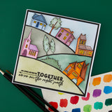 Spellbinders Little Lodgings Clear Stamp Set by Josh Griffiths Studio