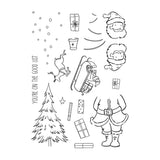 Spellbinders Custom Christmas Clear Stamp Set by Josh Griffiths Studio