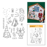 Spellbinders Custom Christmas Clear Stamp Set by Josh Griffiths Studio