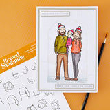 Spellbinders Beyond Stamping Custom Portrait No. 1 Clear Stamp Set by Josh Griffiths Studio - JGS0001