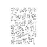 Spellbinders Elves at Work Clear Stamp Set by Josh Griffiths Studio