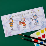 Spellbinders Elves at Work Clear Stamp Set by Josh Griffiths Studio